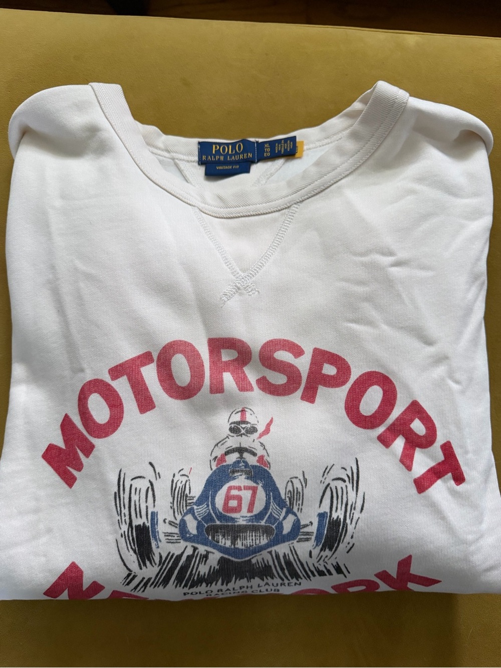 POLO RALPH LAUREN MOTORSPORT “67” SWEATSHIRT